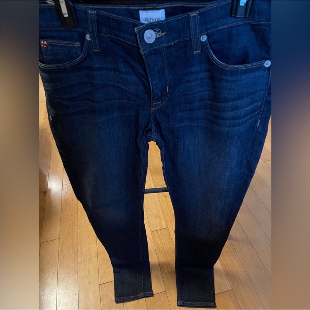 Hudson Dark Wash Skinny Jeans